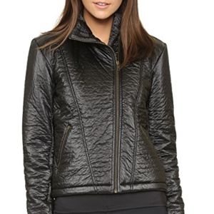 SOLOW Daniella Clarke Quilted Moto Jacket